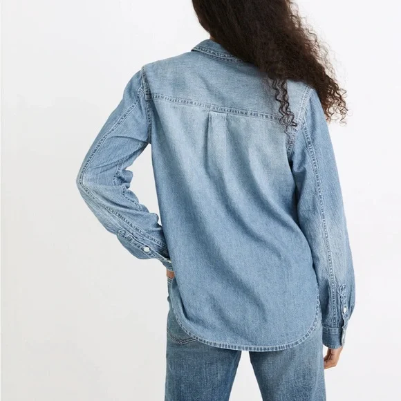 NWT Madewell Button-Up Shirt - Picture 3 of 5